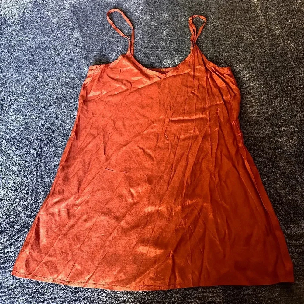 FP ONE by FREE PEOPLE Slip On Cami Tank Top‎ in Bronze size XS